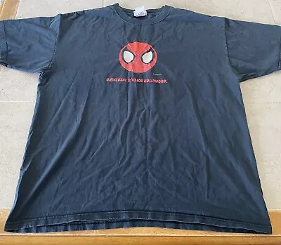 Vtg Universal Studios Spider-Man Vintage T Shirt Sz XL • $23