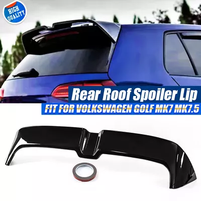 Rear Roof Spoiler Wing Top Lip For VW Volkswagen Golf 7 MK7 GTI & R & GTD 14-20 • $133.48