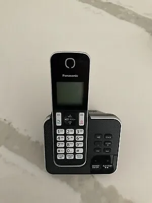 Panasonic Power Backup Cordless Phone And Answering Machine Like New • $49