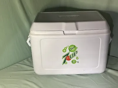Vintage Rubbermaid Diet 7up Cooler Ice Chest 21 X14 X16  Model: 1943/44/45/51 • $129.99