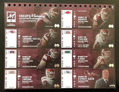 2018 Mississippi State Bulldogs Football Collectible Ticket Stub - Any Home Game • $3.99