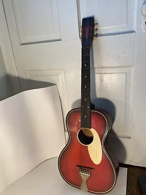 1960’s Acoustic Guitar Made In USA • $125