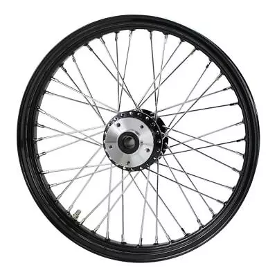 Black Front 40 Spoke Wheel 19  X 2.15  (fits Harley FX Sportster 1984-1999) • $249.95