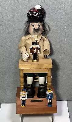 Toymaker Wooden Nutcracker Toy With Flaws Vintage Appr 13” • $11.40