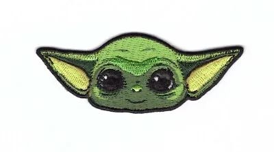 Baby Yoda Face Mandalorian Smile Patch For VELCRO® BRAND Hook Fasteners • $5.60