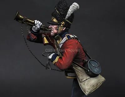 CGS Trumpeter Scots Greys Waterloo 1815 1/9th Bust Unpainted Kit CARL REID • £46.99