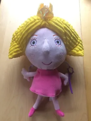 Ben & Holly's Little Kingdom Talking Princess Holly 18cm Tall Soft Toy • £5
