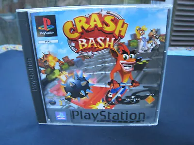 Crash Bash PS1 PlayStation 1 Game -  Platinum Bandicoot • £18