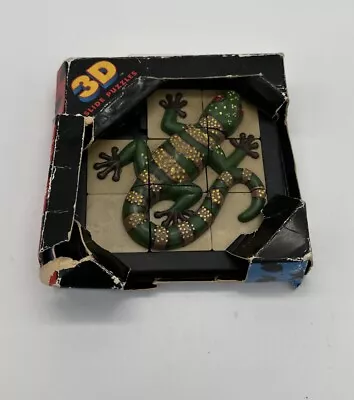 Vintage DaMert 3D Lizard Slide Puzzle - 1994 • $79.99