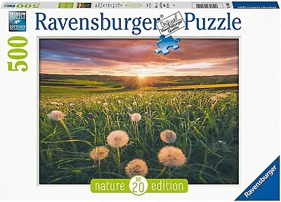 NEW SEALED Ravensburger 16990 Dandelions At Sunset 500Pc Jigsaw Puzzle US SELLER • $29.95