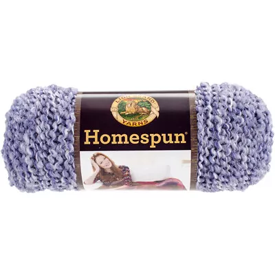 Lion Brand Homespun Yarn-Purple Aster 790-441 • £14.89