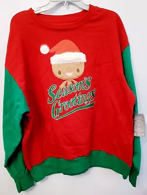 Disney Store Marvel Seasons Grootings Sweatshirt Jumper Christmas Adult Large • £17.99