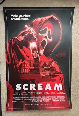 SCREAM By Paul Mann Art Print Poster Not MONDO Sold Out Variant Ghostface • $174.99