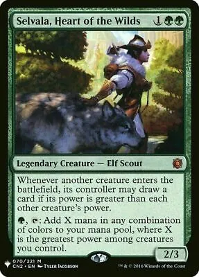 Selvala Heart Of The Wilds Mystery Booster X1 M/NM WPN Edition MTG Magic • $19.94