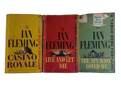 1962-3 Casino Royale Etc. By Ian Fleming - James Bond Signet Books • £9.99