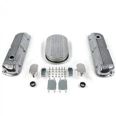 SBF 15 Half Oval/Finned Engine Dress Up Kitw/ Breathers (PCV) 289-351 Rat • $296.67