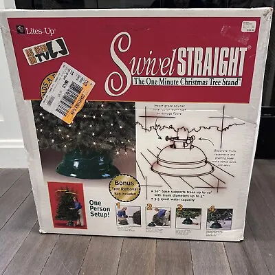 Swivel Straight Christmas Tree Stand The One Minute Tree Stand 10’ Tree *READ* • $125