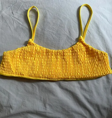 Zaful Bikini Top In Yellow Size Medium • $5