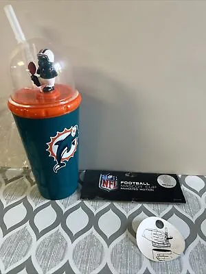 Sc Sports Miami Dolphins Animated Motion Cup- Box Of 6! Brand New Unopened. • $44.99