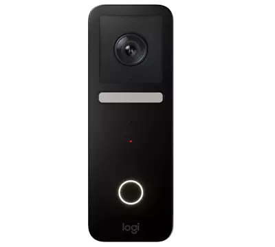 Logitech Circle View Smart Doorbell - Black *Open Box Excellent • $134.99