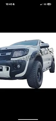 Matt Black OEM Fender Flares Black Guard Trim Fits To Ford Ranger PX1 2012-2015 • $150