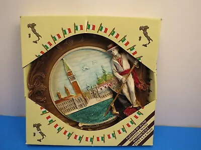 Venezia Italy Handpainted Decorate Plate Plaque Tourist Gift Decor • $14.99