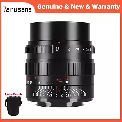 7artisans 24mm F1.4 APS-C Large Aperture Humanities Primes Lens For Fuji X Mount • £105