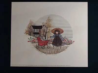P. Buckley Moss  Red Carriage  S&N Print  368/1000 From 1985 • $79.95