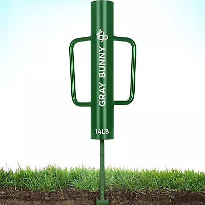 T Post Driver With Handles 14LB Heavy Duty Fence Post Driver Post Pounder For  • $80.88