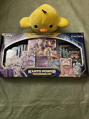 New Pokemon TCG Kanto Power Collection Box Mewtwo Slowbro Evolutions Packs B • $248.88