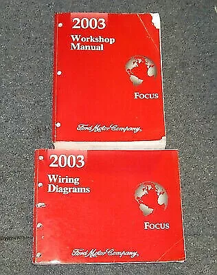 $72.99 • Buy 2003 Ford Focus Service Repair & Wiring Diagrams Manual Set