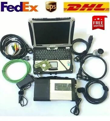 2024 Newest Mb Star C5 Doip Mercedes-benz Sd Connect Diagnostic Tool With Laptop • $1058