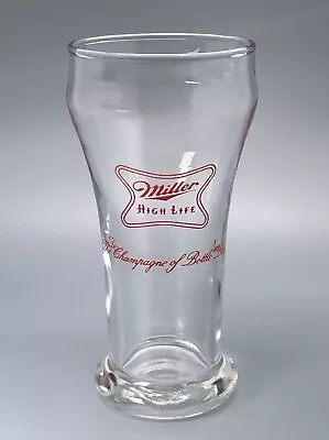 VTG BEER GLASS DISCOUNT / Miller High Life Tavern Sham / Man Cave Bar Decor Gift • $12.99