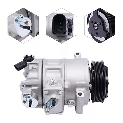 New A/C AC Compressor For 2007-2014 Volkswagen Jetta Passat 2007 Audi A3 2.0L • $105.28