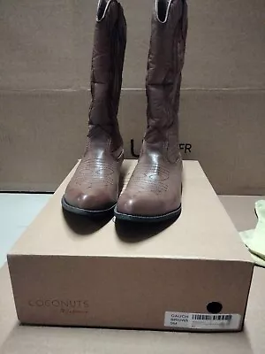 Coconuts By Matisse Womens Cowboy Boots Brown Size 9M • $50