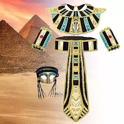 Womens Egyptian Costume Classic Fashion Dress Up For Cosplay Halloween Party • £22.37