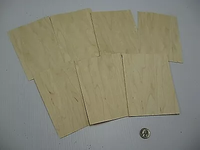 1 Lot Of 7pcs Maple Veneer Shorts Lot #5 • $15.49