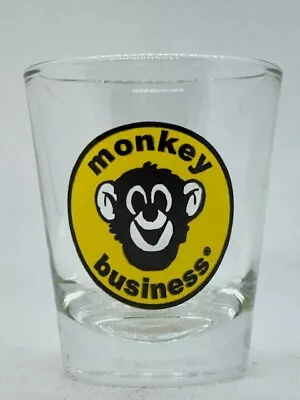 Monkey Business Clear Standard Shot Glass • $5