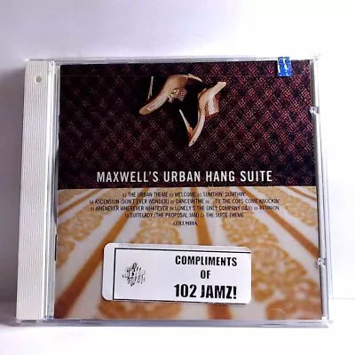 Maxwell – Maxwell's Urban Hang Suite (CD US 1996 Columbia) AD385 • $5