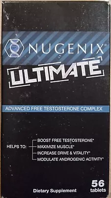 Nugenix Ultimate Advanced Free Testosterone Complex Dietary Supplement 56 Tablet • $24.99