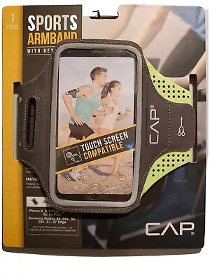 CAP BRAND Reflective Sports Armband For Smartphones ~ Touchscreen Capable • $8