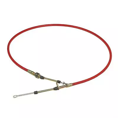 B&M 80833 Shifter Cable 5 Ft. Length Eyelet/Threaded Ends Red Each • $93.22