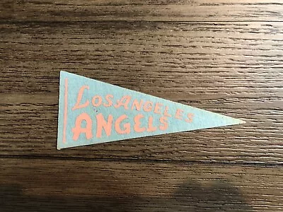 1960's Los Angeles Angels Mini Baseball Pennant. • $15