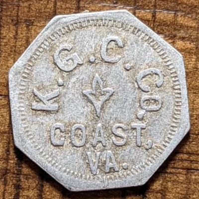 $20 • Buy Coast, Virginia VA King George Canning Co. 1 Bucket Pickers Check Trade Token
