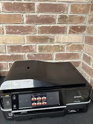 Epson Artisan 835 Black Wireless Inkjet All In One Printer Scanner Copier Fax • $119