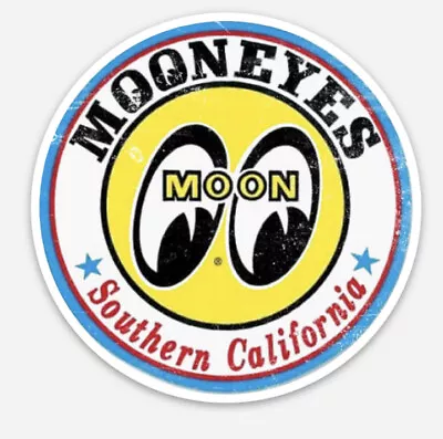 Moon Eyes Racing Equipment NHRA Vintage Retro Vinyl Sticker Decal • $2.99