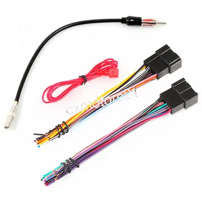 $15.99 • Buy For Chevrolet Silverado 1500 Car Stereo Combo Wiring Harness + Antenna Adapter