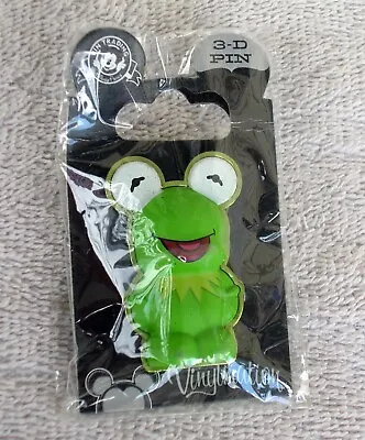Disney Vinylmation 3D Trading Pin Kermit The Frog New In Package • $20