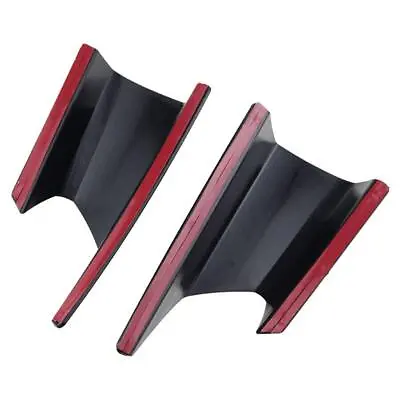  Motorcycle Front Side Fairing Canard Winglet Wing Spoiler Cover Protector 2Pcs • $25.10