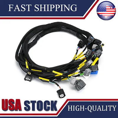 For 92-00 Civic Integra B16 B18 D16 D &B-series OBD-2 Tucked Engine Wire Harness • $75.90